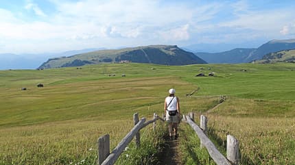 clever, campen, traumziel, seiser, alm, wandern Clever Campen Seiser Alm