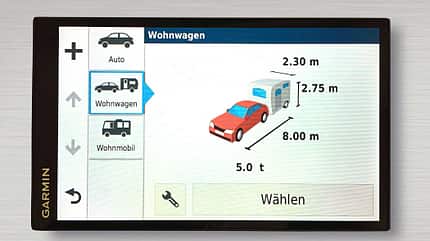 Camper Navis, Blaupunkt, Intelli Route, Garmin Camper, Snooper Ventura, Route Garmin Camper