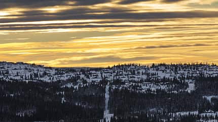 camping, wohnmobil, tipp, norwegen, skigebiet, skeikampen Norwegen D_mmerung