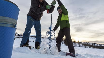 camping, wohnmobil, tipp, norwegen, skigebiet, skeikampen Norwegen Eislaufen