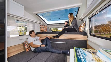 Adria, Adria Action, Adria Action 391 HP, Test, Neo Klassiker, Action 2005, kompakte slowene, caravaning, camping, wohnwagen Adria Action 391 PH