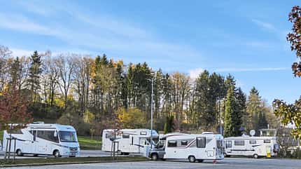Allgäu, Oberschwaben Stellplatz an der Waldsee-Therme Bad Waldsee