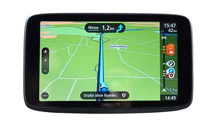 navis, test, display, menue, darstellung, grafik, stau, menuefuehrung, tomtom Navis Test