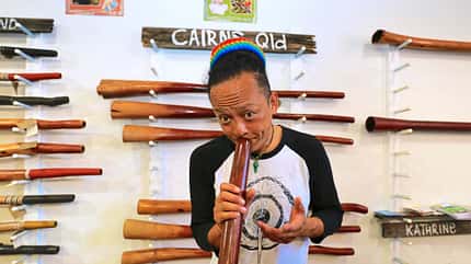 australien, insel, natur, wüste, landschaft, wohnmobil, camping, strand, surfer, mobil, tour MT Westaustralien Didgeridoo
