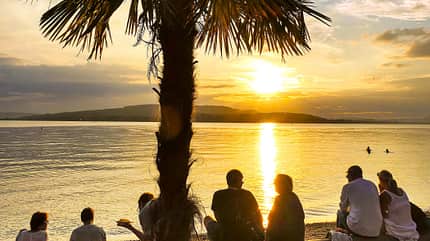 caravaning, caravan, camping, urlaub, bodensee, seeblick Camping am Bodensee