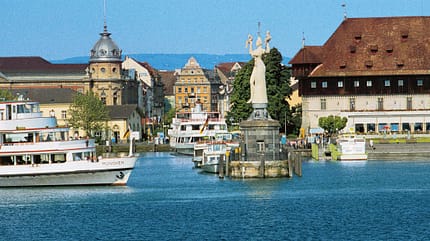 caravaning, caravan, camping, urlaub, bodensee, seeblick Camping am Bodensee