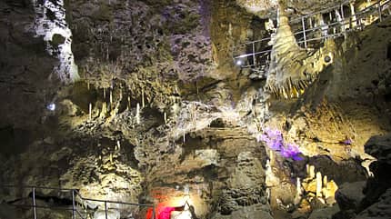 begehbare, hoehlen, alt, tropfstein, promobil, unterirdisch, stellplatz, tipps, reisemobil Begehbare Höhlen Teufelshöhle