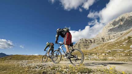 Gebirge, trentin, drei, volltreffer, tipps, promobil, berge, natur, wandern, wohnmobil, italien Trentino Mountain Bike