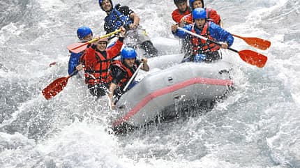 Gebirge, trentin, drei, volltreffer, tipps, promobil, berge, natur, wandern, wohnmobil, italien Trentino River Rafting