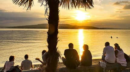 Bodensee Sonnenuntergang