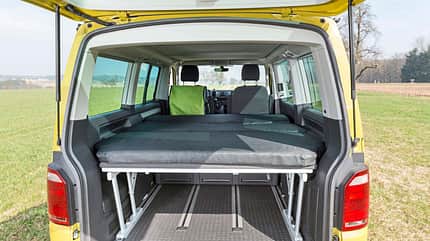 Schlafkomfort, Matratzen, wohnmobil, promobil, bb walder, california camping, cowan, vanessa California Camping