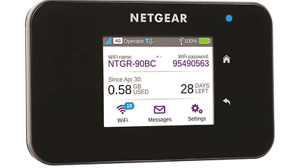 Internet unterwegs LTE-Router