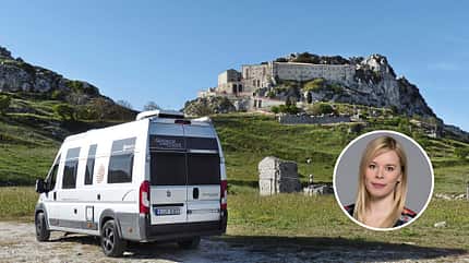 stellplatz, ausblick, england, italien Stellplätze mit Ausblick