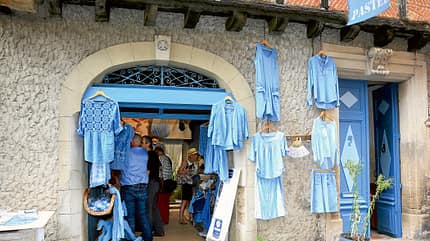 südfrankreich, caravan, tour Pastelgefärbte Blusen aus der Manufaktur "La Ferme au Village"
