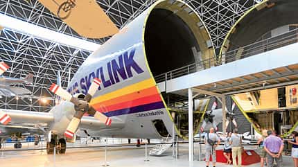 südfrankreich, caravan, tour Super Guppy Turbine