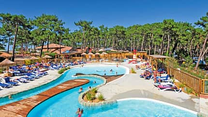 top ten, frankreich, campingplatz, caravan Camping Les Grands Pins