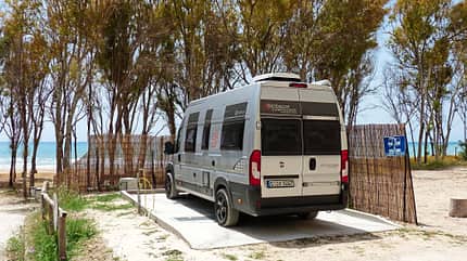 sizilien, campingplatz, caravantour, insel, italien Campingplatz Eraclea Minoa