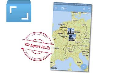 tagebuch, reise, apps, digital Screenshot der App Journey