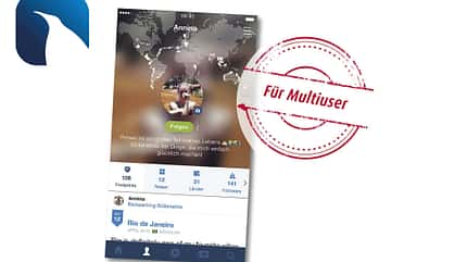 tagebuch, reise, apps, digital Screenshot der App Find Penguins