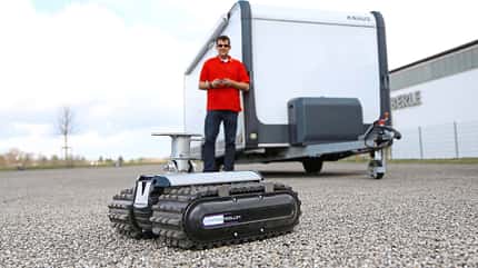 caravaning, caravan, wohnwagen, rangiersysteme, mover Rangiersysteme für Wohnwagen