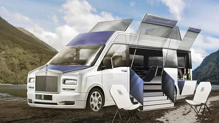 Rolls Royce als Camper - Designstudie