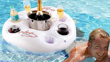 Getränkehalter, aufblasbar, infactory, erfrischend, pool, sommer Getränkehalter