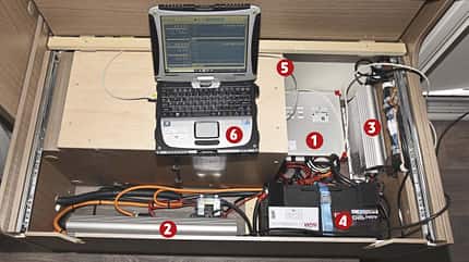 Batterie, Test, Dauerspannung, Lithium, AGM, Strom, Speicher Messeinrichtung