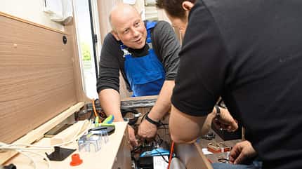 Batterie, Test, Dauerspannung, Lithium, AGM, Strom, Speicher Testanlage