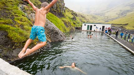 Island, Familienurlaub, Caravan, Mink, Insel, 2018, Teardrop-Trailer Island