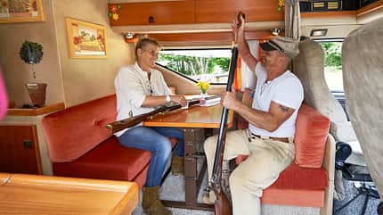 unterwegs, hobby, 600, champagner, joshi Unterwegs mit dem Hobby 602