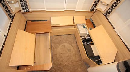 Tabbert, Vivaldi 550 E, Caravan, 2019, Bauhausstil, neues Design, Makeover, Vivaldi Tabbert Vivaldi 550 E