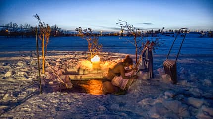 Nordcap, Winter, Polarlichter, Campingbus, Vantasticamper, eisig, camping, urlaub zur einmaligen Verwendung Nordcap Campingbus