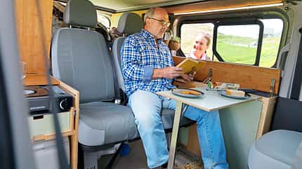 Kompanja, Van, camping, camper, campingmobil, bus, attraktiv, test Kompanja Van