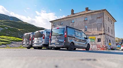 Vergleichstest, neue Wege, Adria, Kompanja, Nissan, Alternativen Vergleichstest