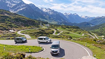 Vergleichstest, neue Wege, Adria, Kompanja, Nissan, Alternativen Vergleichstest