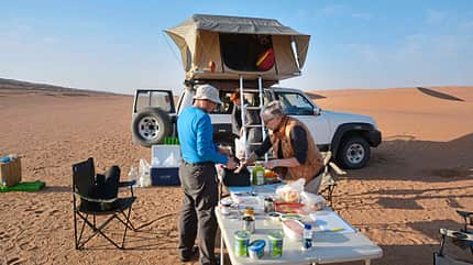 Oman, abenteuer, campen, camping, arabische halbinsel, sultanat, geländewagen, dachzelt Oman