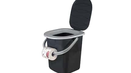 Toiletten, mobil, möglichkeiten, unterwegs, camping, wohnmobil, eimertoilette Eimertoilette