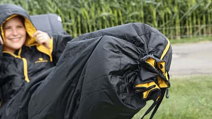 Schlafsack, Test, Zubehör, Daunen, Kunstfaser, Schlafen, Camping Schlafsäcke Test