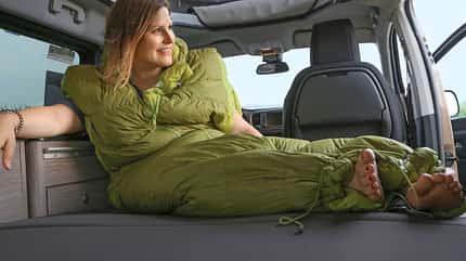 Schlafsack, Test, Zubehör, Daunen, Kunstfaser, Schlafen, Camping Schlafsäcke Test