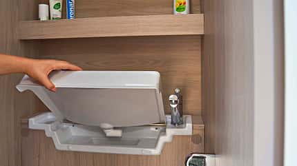 Test Sterckeman Klappwaschbecken 2 Test Sterckeman Klappwaschbecken 2