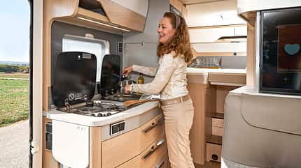 Hymer B-MC I 580, Küche Hymer B-MC I 580