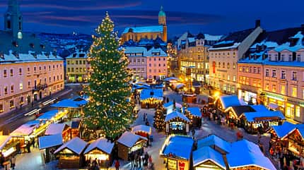 Erzgebirge, weihnachten, schnee, fichtelberg, freilandpyramide, klingenthal Erzgebirge