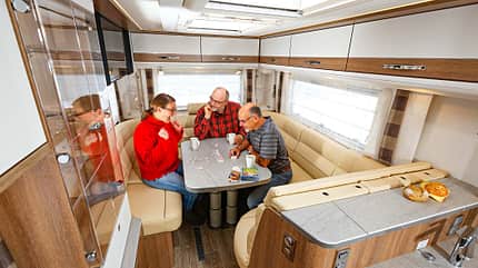 Vergleich, Test, Integrierte, Carthago, Dethleffs, Frankia, Liner-for-two, Grand Alpa I, M-Line I Dethleffs Grand Alpa I 7820-3