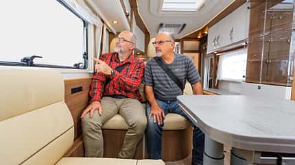 Vergleich, Test, Integrierte, Carthago, Dethleffs, Frankia, Liner-for-two, Grand Alpa I, M-Line I Dethleffs Grand Alpa I 7820-3