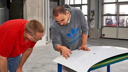 Lack, Reparatur, Kratzer, Schäden, Politur, Werkstatt, Wohnmobil, Campingbus Repataturen am Lack - Smart Repair