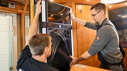 reisemobile, optimieren, kühlschrank, austauschen, warten Reisemobile optimieren Kühlschrank austauschen