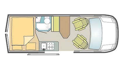 Quickcheck, 2019, VW, Grand California 600, Campingbus, Bad VW Grand California 600