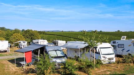 Stellplatz am Weingut Geiger