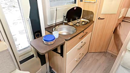 Fleurette, Baxter 60 LG, Campingbus, Teilintegrierter, Test Fleurette Baxter 60 LG