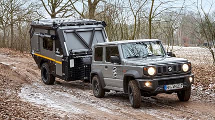 Crawler IZZ 428, offroad, wohnwürfel, caravans, test Crawler IZZ 428